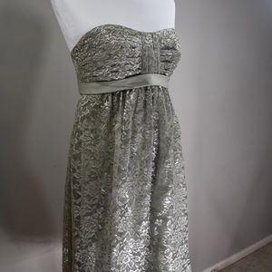 Alfred Angelo Olive Green Cocktail Dress